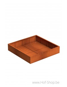 Andes 200 x 200 x 40 cm - Plantenbak in cortenstaal