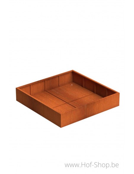 Andes 200 x 200 x 40 cm - Plantenbak in cortenstaal