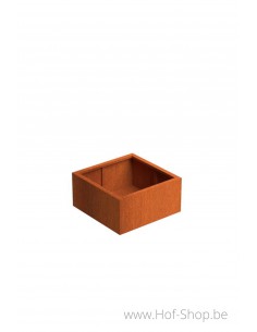 Andes 80 x 80 x 40 cm - Plantenbak in cortenstaal