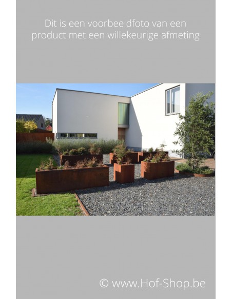 Andes - Plantenbak in cortenstaal Adezz