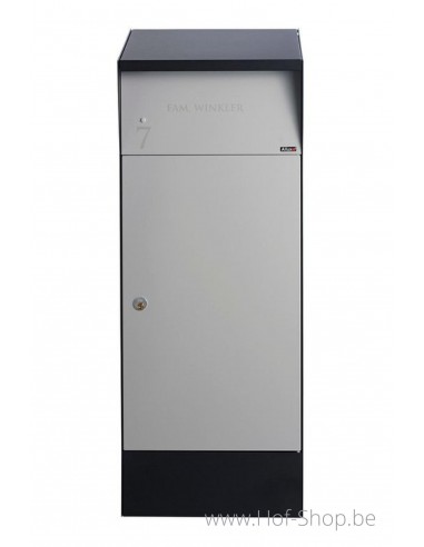 Allux Bjorn Parcel (LED light) antraciet - pakketbus
