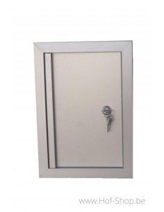 Alu deur 24 x 34 cm - brievenbusdeur aluminium