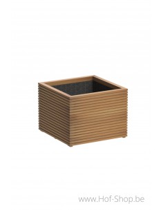 Malaga Rhombus 100 x 100 x 77 cm - Plantenbak in hardhout