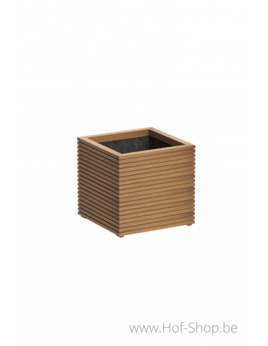 Malaga Rhombus 80 x 80 x 77 cm - Plantenbak in hardhout