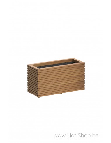 Malaga Rhombus 120 x 50 x 65 cm - Plantenbak in hardhout