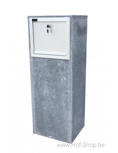 Alicante Modern Digital Lock FDXL & BDM - boîte à colis en pierre bleue
