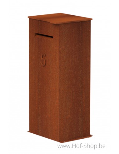 Case - boîte à colis Adezz en acier corten
