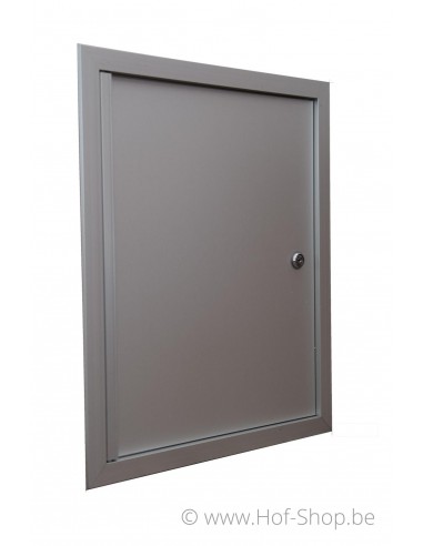 Alu deur 42 x 50 cm - brievenbusdeur aluminium