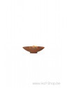 Halo 80 x 21 cm - Brasero Adezz en acier corten