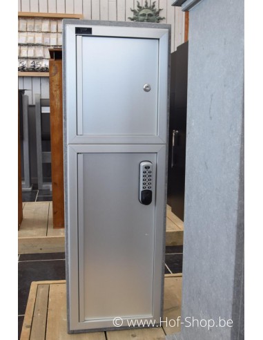Valencia Parcel Digital Lock BDXL & BDM - boîte à colis en pierre bleue