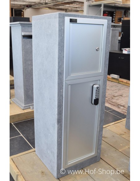 Alicante Modern Digital Lock BDXL & BDM - boîte à colis en pierre bleue