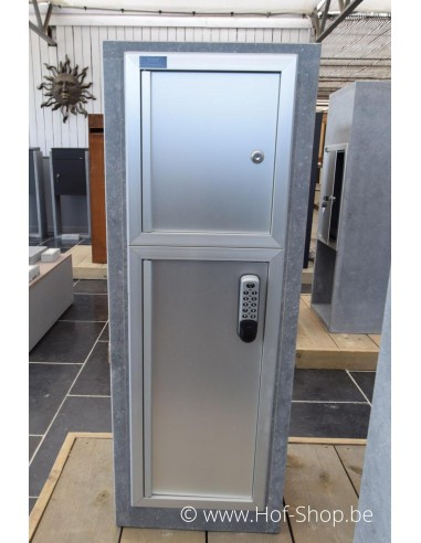 Alicante Modern Digital Lock BDXL & BDM - boîte à colis en pierre bleue
