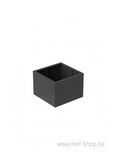 Carrez 80 x 80 x 60 cm - Jardinière Adezz en aluminium