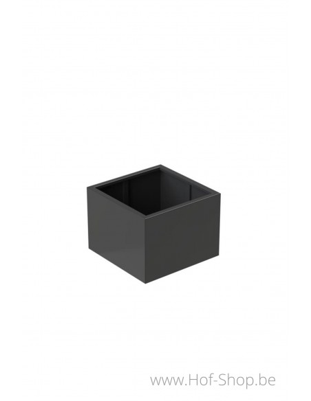 Carrez 80 x 80 x 60 cm - Jardinière Adezz en aluminium