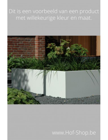 Carrez 120 x 50 x 60 cm - Jardinière Adezz en aluminium