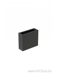 Carrez 90 x 30 x 80 cm - Jardinière Adezz en aluminium