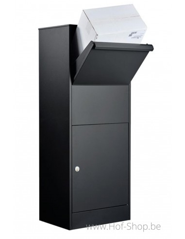 Allux 800 Large zwart Front Door - pakketbus