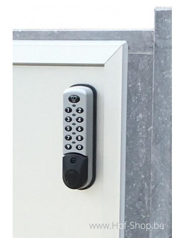 Everest Parcel Aspect bois Digital Lock BDXL - boîte à colis VASP en pierre blue