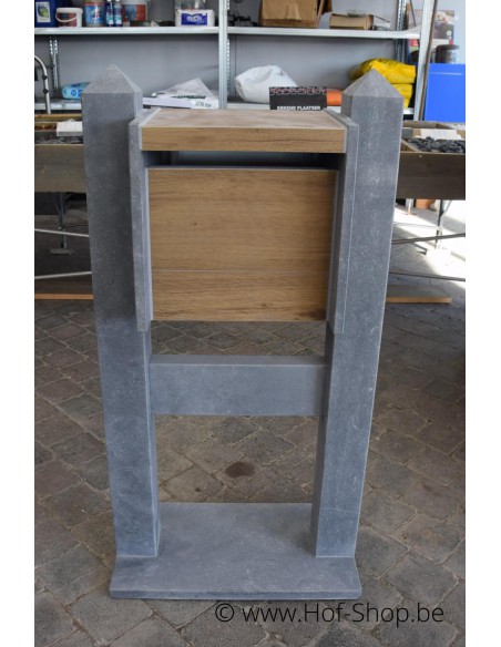 Venetië / Venice Houtlook - brievenbus arduin