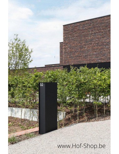 Fenix Top Medium RAL 9005 - boîte à colis eSafe aluminium
