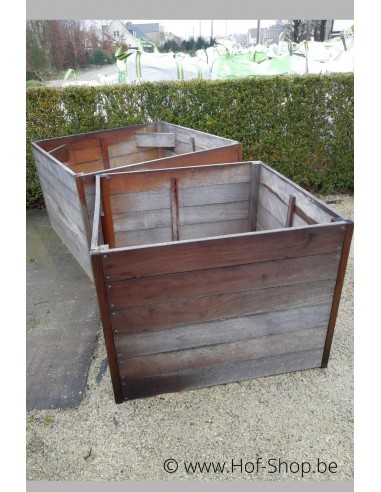 Toonzaalmodel Sevilla - plantenbak hout