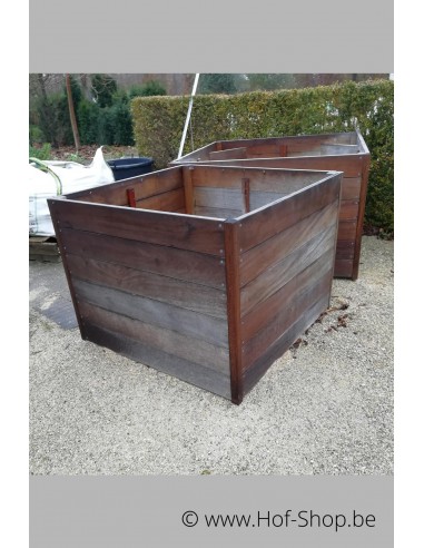 Toonzaalmodel Sevilla - plantenbak hout