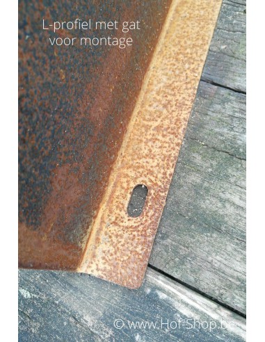 Case - boîte à colis Adezz en acier corten
