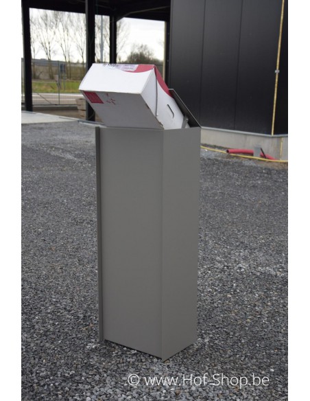 Dropbox Small RAL 7039 Back Door - ONZO boîte à colis aluminium