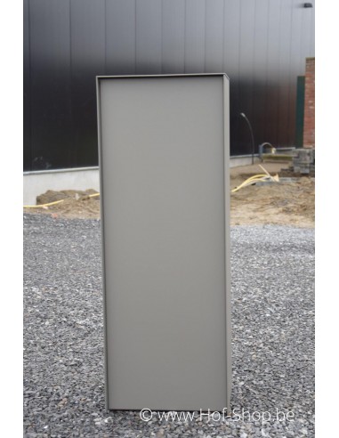Dropbox Small RAL 7039 - pakketbus aluminium