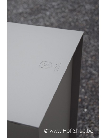 Dropbox Small RAL 7039 - pakketbus aluminium