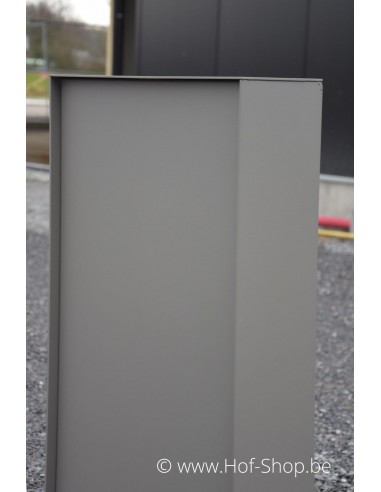 Dropbox Small RAL 7039 Back Door - ONZO boîte à colis aluminium