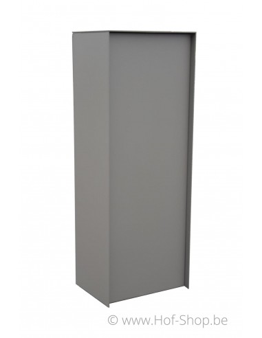 Dropbox Small RAL 7039 - pakketbus aluminium
