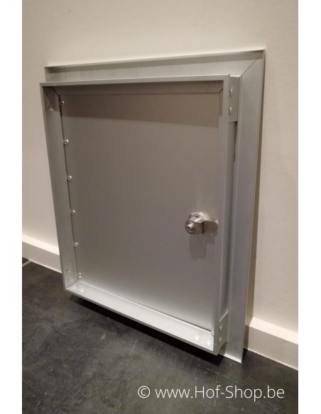 Alu deur Medium 30 x 34 cm - brievenbusdeur aluminium