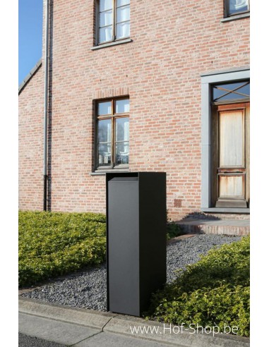 Nexus Medium RAL 9005 - pakketbus aluminium