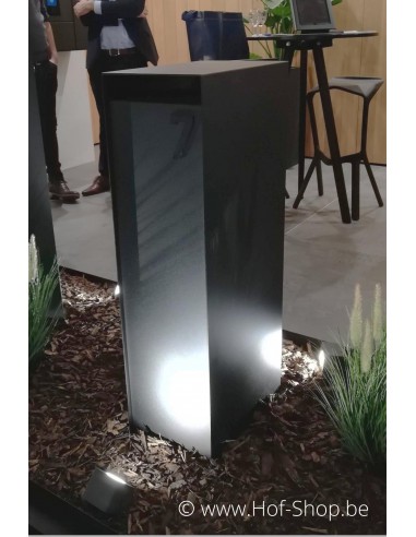 Nexus Medium RAL 9005 - boîte à colis ONZO aluminium