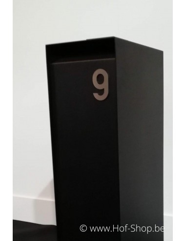 Nexus Medium RAL 9005 - boîte à colis ONZO aluminium