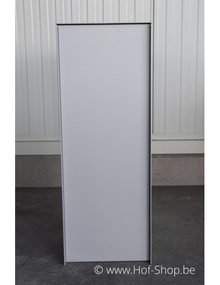 Dropbox Small RAL 9006 - pakketbus aluminium