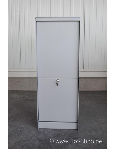 Dropbox Small RAL 9006 Back Door - ONZO boîte à colis aluminium