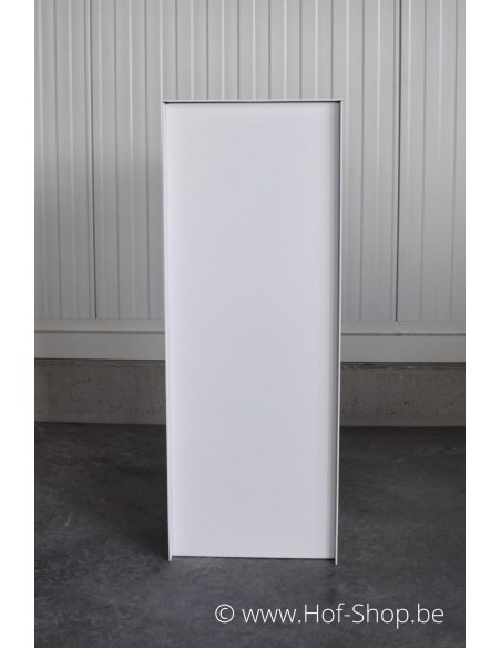 Dropbox Small RAL 9016 - pakketbus aluminium
