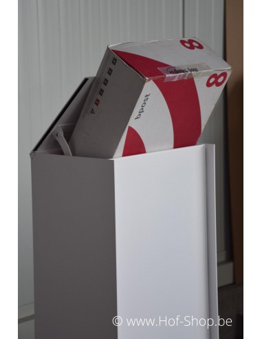 Dropbox Small RAL 9016 Back Door - ONZO boîte à colis aluminium