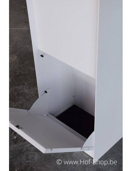 Dropbox Small RAL 9016 Back Door - ONZO boîte à colis aluminium