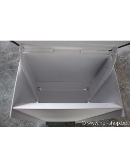 Dropbox Small RAL 9016 Back Door - ONZO boîte à colis aluminium