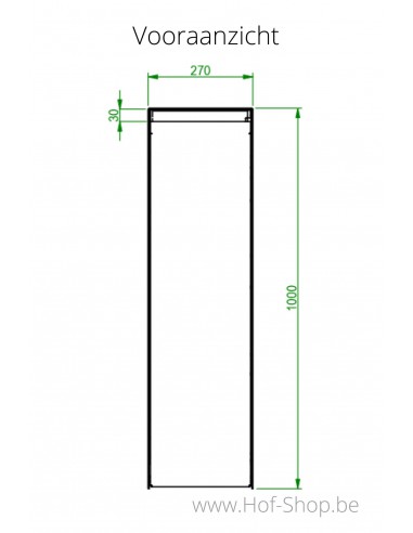 Nexus Medium RAL 9005 - boîte à colis ONZO aluminium