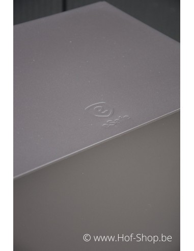 Dropbox Small RAL 8019 - pakketbus aluminium