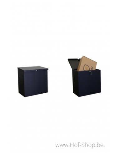 Pushbox RAL 9005 - boîte à colis eSafe métal eSafe