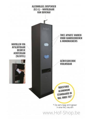 BeSafe, veilig aan het werk - Totem aluminium