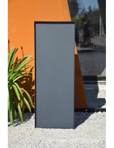 Dropbox Small RAL 7021 Back Door - ONZO boîte à colis aluminium
