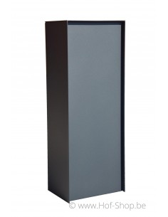 Dropbox Small RAL 7021 Back Door - ONZO boîte à colis aluminium