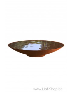 Pièce d’eau 200 x 31 cm - Adezz Écuelle en acier Corten