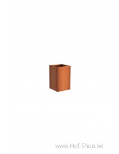 Carrez 50 x 50 x 80 cm - Jardinière en acier Corten